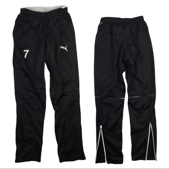 WJ449 Boys Puma Dry Cell Track Pants Youth L - Picture 1 of 7